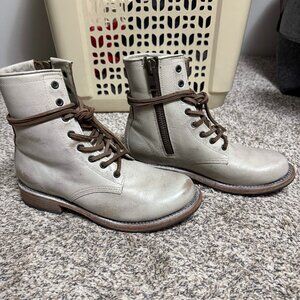 Women's Brand New Freebird Manchester Combat Boots